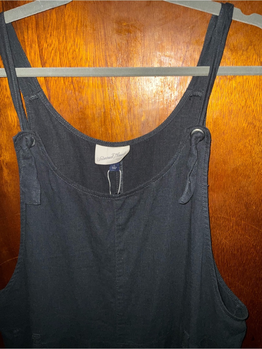 Universal Thread Black Sleeveless Romper Jumpsuit - Picture 3 of 5